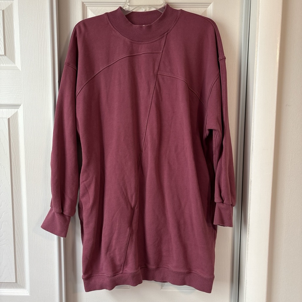 Lululemon Long Sleeve Sweatshirt Dress